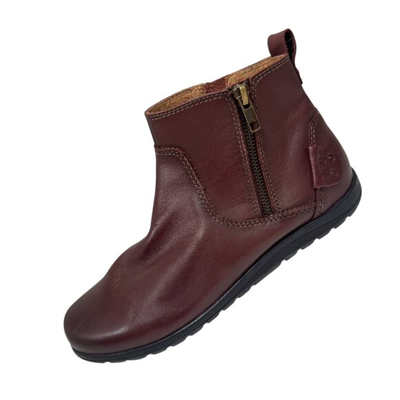 Taos Shoes Select Boot Flat comfort zip Size 7.5 Whiskey Leather NEW $169 - Picture 1 of 6